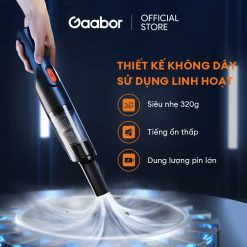 Máy hút bụi cầm tay Gaabor GVCC-M3A2 trọng lượng 320g Máy hút bụi cầm tay GVCC-M3A2 không dây