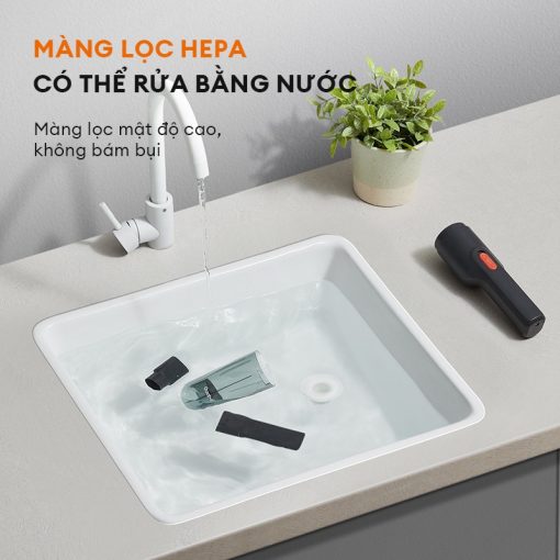 Máy hút bụi cầm tay GVCC-M3A2 màng lọc Hepa