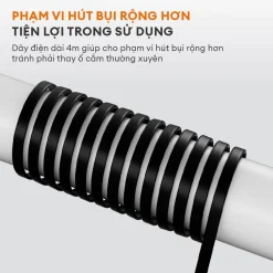 Dây nối dài máy hút bụi có dây Gaabor VCW16M-BK01A