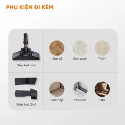 Phụ kiện máy hút bụi có dây Gaabor VCW16M-BK01A