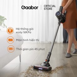 Máy hút bụi không dây Gaabor GVCL-D10AMax lực hút 16000Pa
