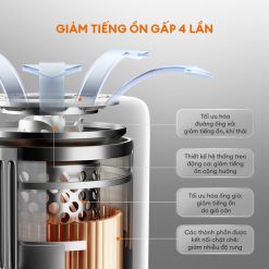 Máy hút bụi không dây Gaabor GVCL-D10APlus Máy hút bụi không dây Gaabor GVCL-D10APlus giảm ồn gấp 4 lần