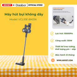Máy hút bụi không dây Gaabor VCL10E-BK01A chính hãng