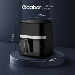 Kích thước nồi chiên không dầu Gaabor AF65T-BK01A