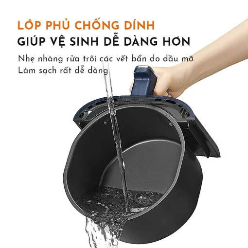 Nồi chiên không dầu Gaabor GA-E5D01 chống dính