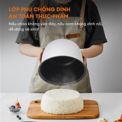 Nồi cơm điện nắp gài Gaabor RC50M-BE01A dung tích 5L Nồi cơm điện nắp gài Gaabor RC50M-BE01A chống dính