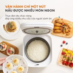 Nồi cơm điện thông minh Gaabor GR-S25D dung tích 1L Nồi cơm điện thông minh Gaabor GR-S25D sử dụng dễ dàng