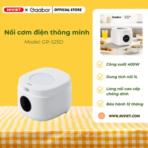 Nồi cơm điện thông minh Gaabor GR-S25D chính hãng