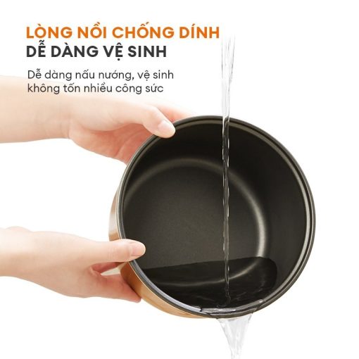 Nồi cơm điện thông minh Gaabor GR-S25D lòng nồi chống dính