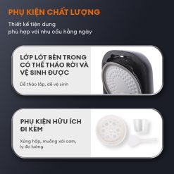 Nồi cơm điện thông minh Gaabor GR-S50D dung tích 1.L Phụ kiện nồi cơm điện thông minh Gaabor GR-S50D