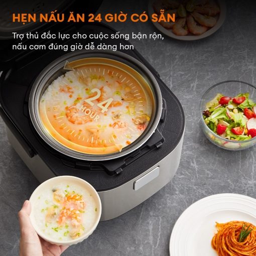 Nồi cơm điện thông minh Gaabor GR-S50D chế độ 24 giờ