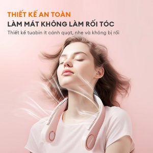 Quạt đeo cổ Gaabor FL03M-PK01A an toàn
