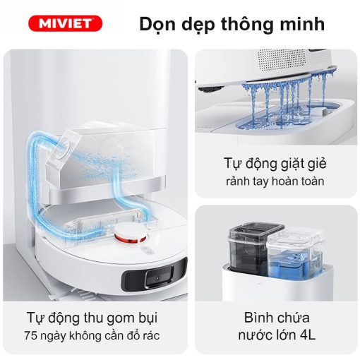 Robot hút bụi Xiaomi Vacuum X20 Plus (X20+) - New 2024