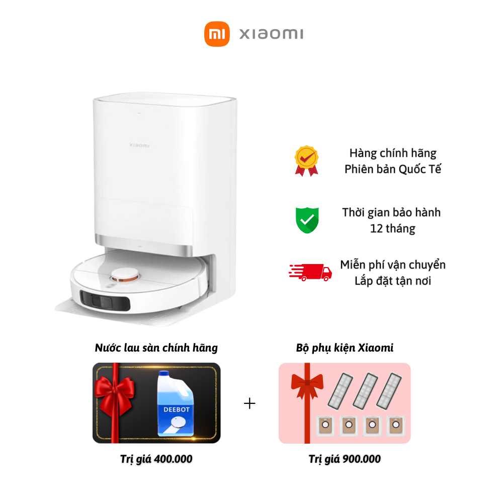 Robot hút bụi Xiaomi Vacuum X20 Plus (X20+) - Bản quốc tế - Chính hãng Robot hút bụi Xiaomi Vacuum X20 Plus (X20+) – Bản quốc tế – Chính hãng