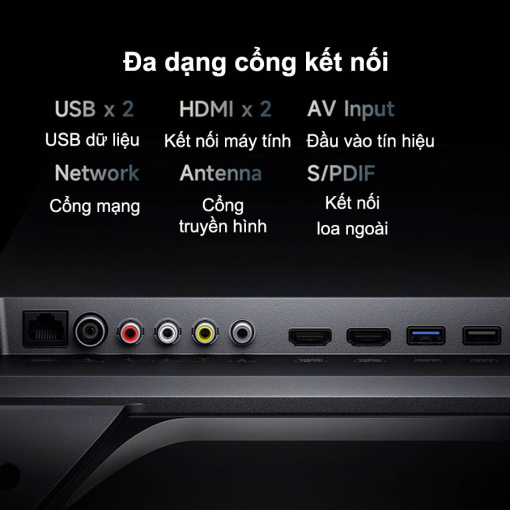 Smart Tivi Xiaomi EA Pro 75 inch 4K - Trải nghiệm mượt mà - Bản nội địa