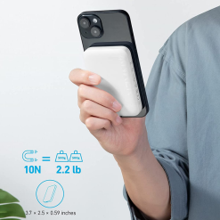 Sạc dự phòng Anker 321 5000mah A1616 màu trắng