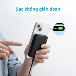 Sạc dự phòng Anker 321 5000mah A1616 màu đen