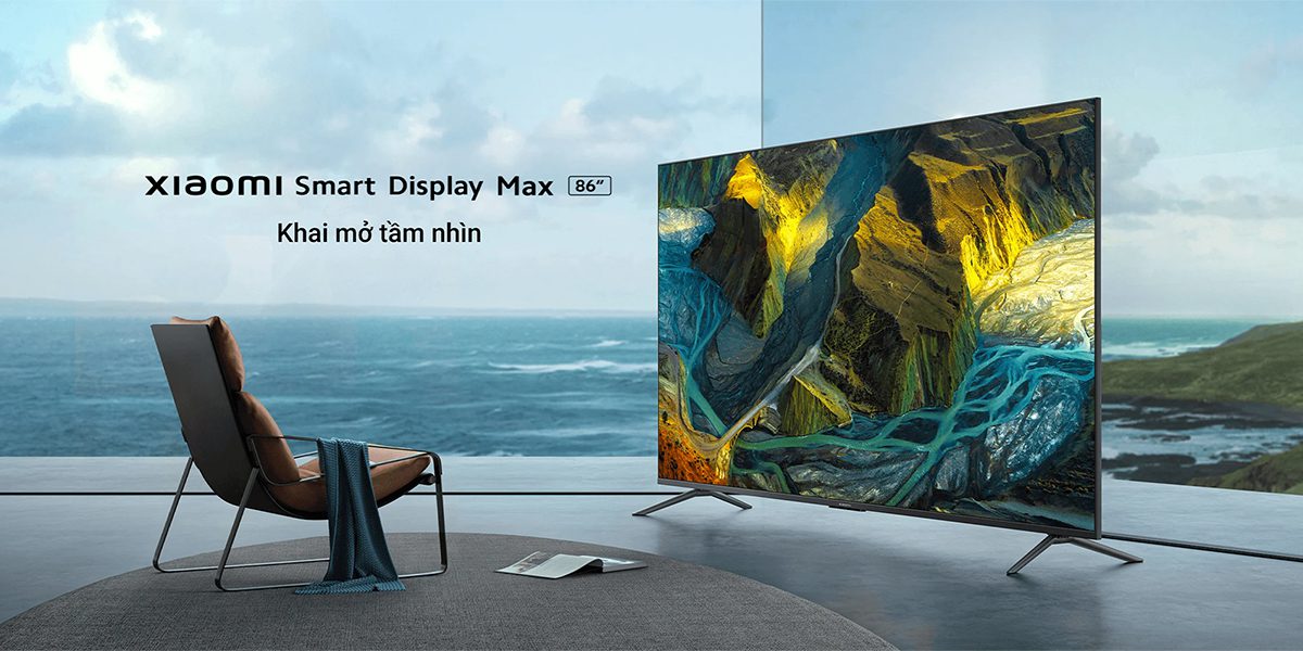 Thiết kế màn hình tràn viền và khung nhôm sang trọng