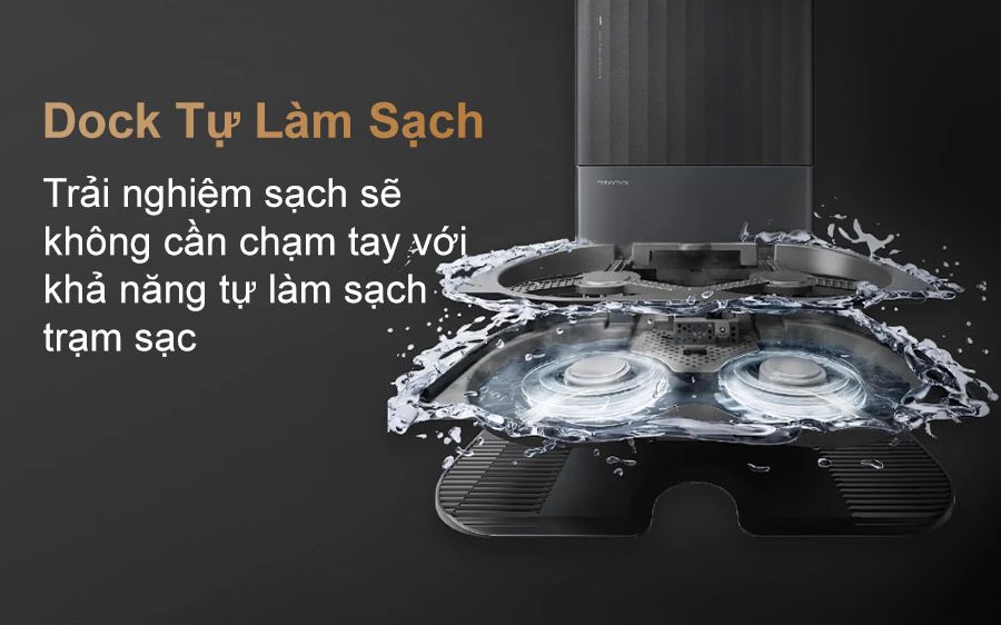Tự động làm sạch đế giặt