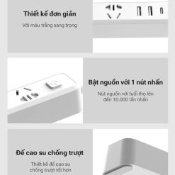 Ổ cắm điện Xiaomi Lydsto YY-YCXCZ01-W03