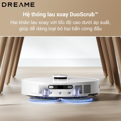 Robot hút bụi lau nhà Dreame L10s Ultra Gen 2 - Bản quốc tế - Chính hãng Hệ thống lau xoay DuoScrub™
