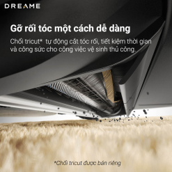 Robot hút bụi lau nhà Dreame L10s Ultra Gen 2 - Bản quốc tế - Chính hãng Chổi chính Tricut chống rối tóc hiệu quả