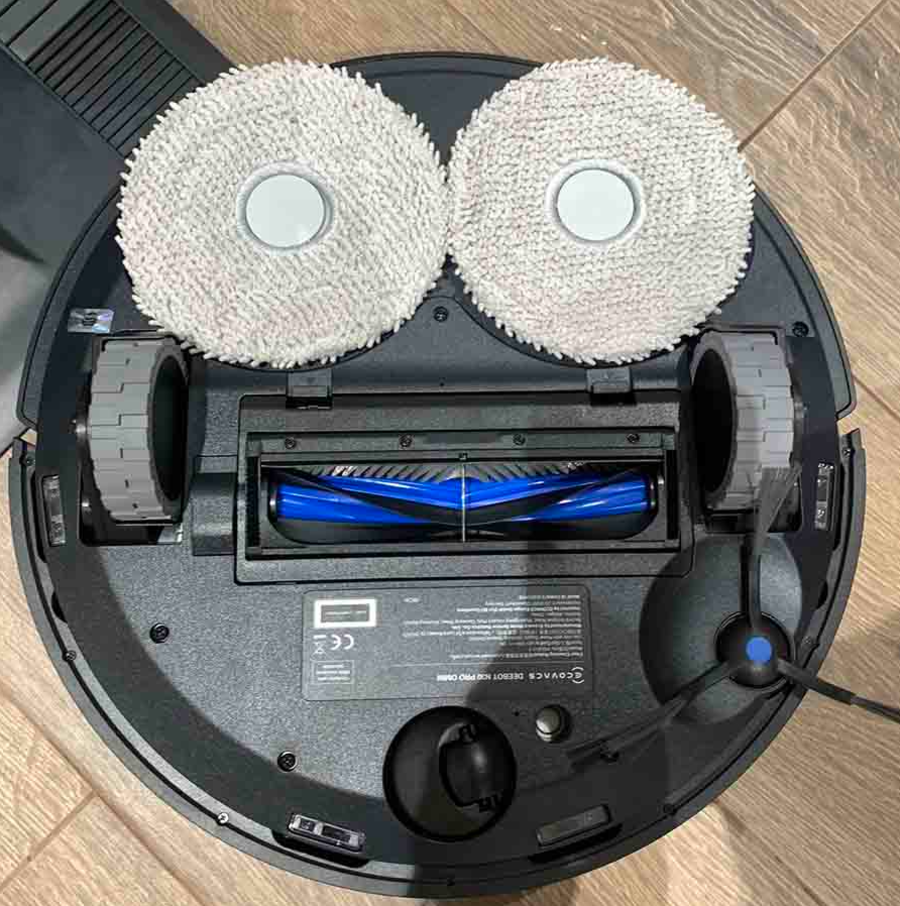 Robot hút bụi lau nhà Ecovacs Deebot N30 Pro Omni - Trắng/Đen - Bản quốc tế - Chính hãng Giẻ lau trên máy Ecovacs N30 Pro Omni