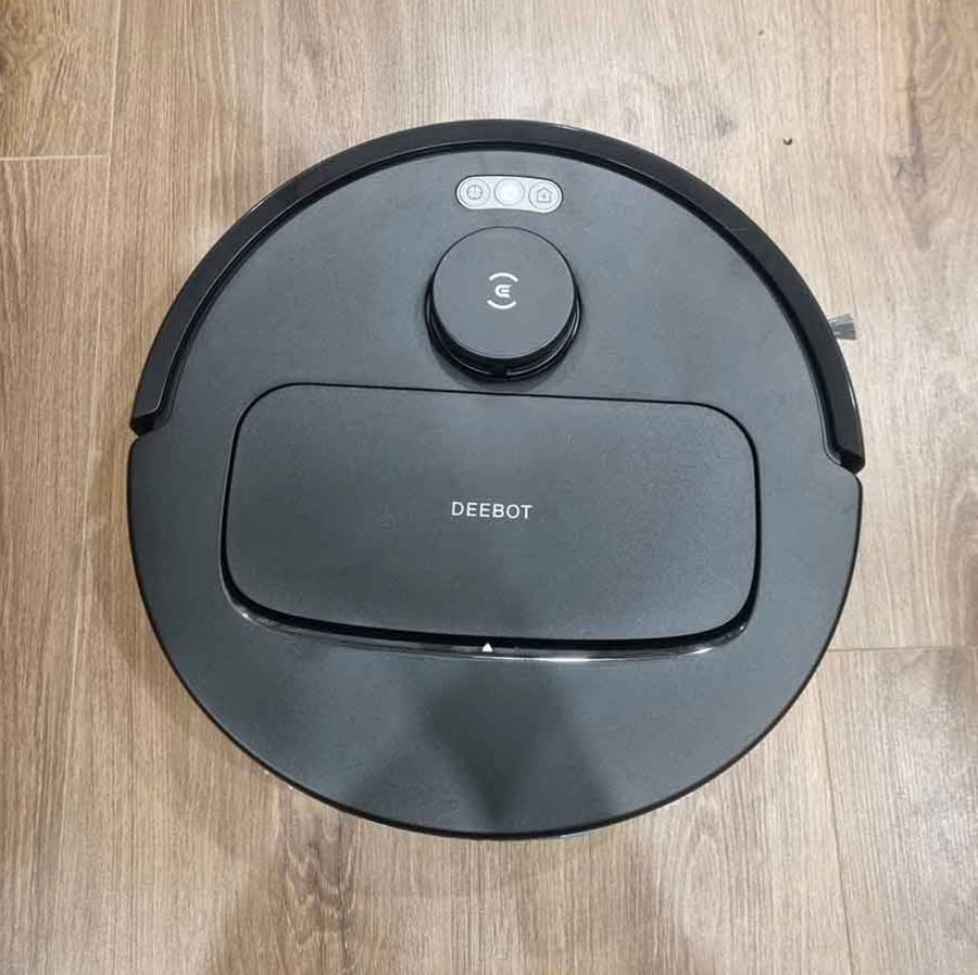 Robot hút bụi lau nhà Ecovacs Deebot N30 Pro Omni - Trắng/Đen - Bản quốc tế - Chính hãng Các nút nhấn điều khiển của robot hút bụi Ecovacs N30 Pro Omni