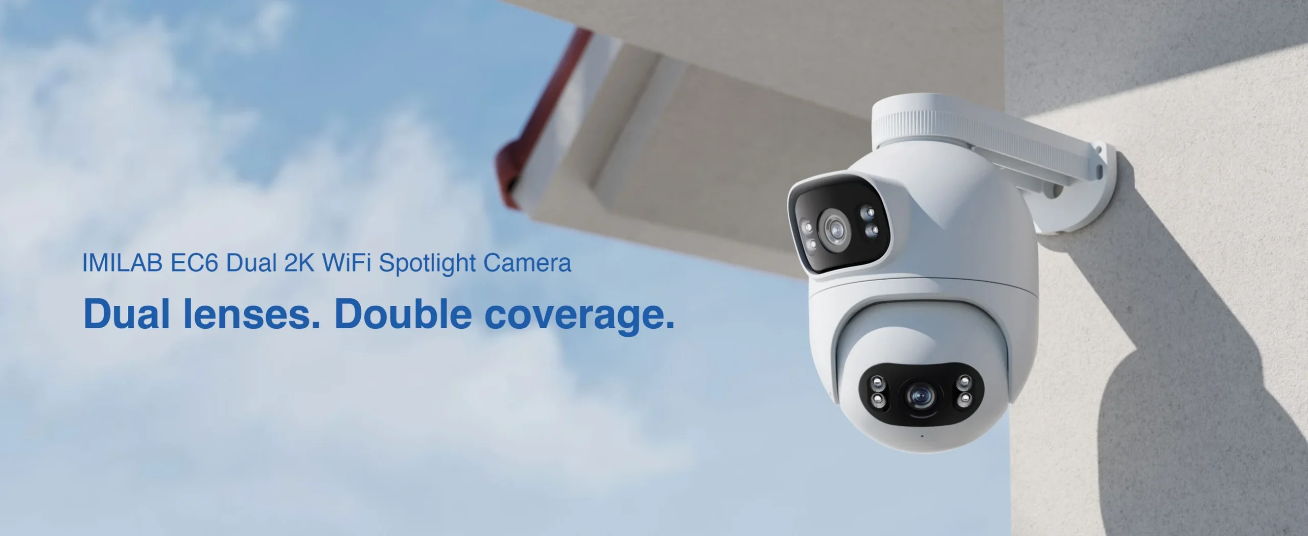 Camera ngoài trời Imilab EC6 Dual 2K+2K - Bản Quốc Tế Camera ngoài trời Imilab EC6 Dual 2K+2K - Bản Quốc Tế