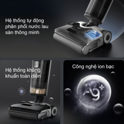 Máy hút bụi lau nhà không dây - Roborock F25/ F25 ACE - New 2025 - Chính hãng Máy hút bụi lau nhà cầm tay Roborock F25 ACE