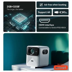 Máy Chiếu Mini Xiaomi Wanbo Mozart 1 - Chính hãng Máy Chiếu Mini Xiaomi Wanbo Mozart 1 - Chính hãng