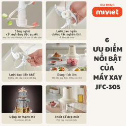 Máy xay thực phẩm đa năng Joyoung JFC-305 Máy xay thực phẩm đa năng Joyoung JSC-305