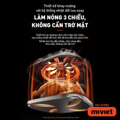 Nồi chiên không dầu 5L Joyoung JAF-565 | Công suất 1500W | Điều khiển núm xoay Nồi chiên không dầu 5L Joyoung JAF-565 | Công suất 1500W | Điều khiển núm xoay