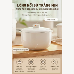 Nồi nấu chậm Joyoung JSC-187 | Dung tích 1.8L | Công suất 300W