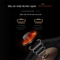 Bếp từ siêu mỏng Xiaomi Mijia MCL04M 99 mức nhiệt Bếp từ siêu mỏng Xiaomi Mijia MCL04M 99 mức nhiệt