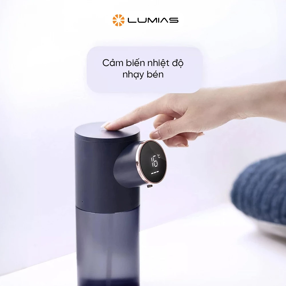 Bình đựng xà phòng Lumias LSD-01W - Chính hãng Bình đựng xà phòng rửa tay Lumias LSD-01W