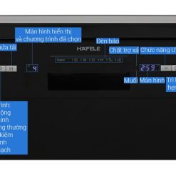 Alternative view of HAFELE HDW-F601B – 535.29.670 – Máy rửa chén độc lập (14 bộ bát đĩa) – Chính hãng – BH 24 tháng