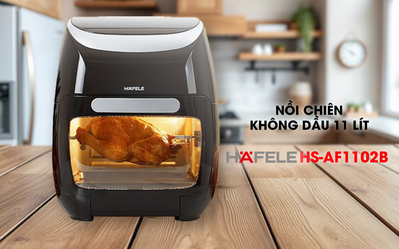 HAFELE HS-AF1102B – Nồi chiên không dầu 11 lít – Chính hãng – BH 24 tháng Nồi chiên không dầu HAFELE HS-AF1102B 11 lít