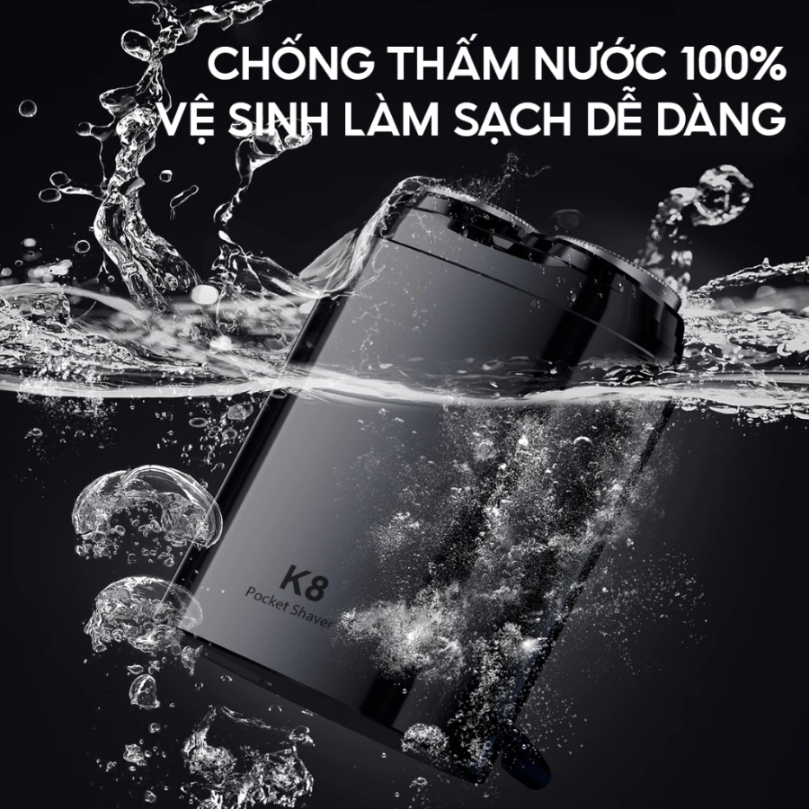 Enchen K8 đạt tiêu chuẩn chống nước IPX6