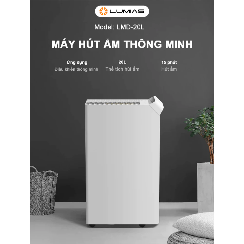 Máy hút ẩm Lumias LMD-20L