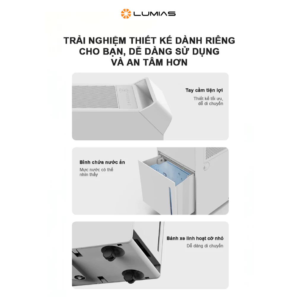 Máy hút ẩm Lumias LMD-20L