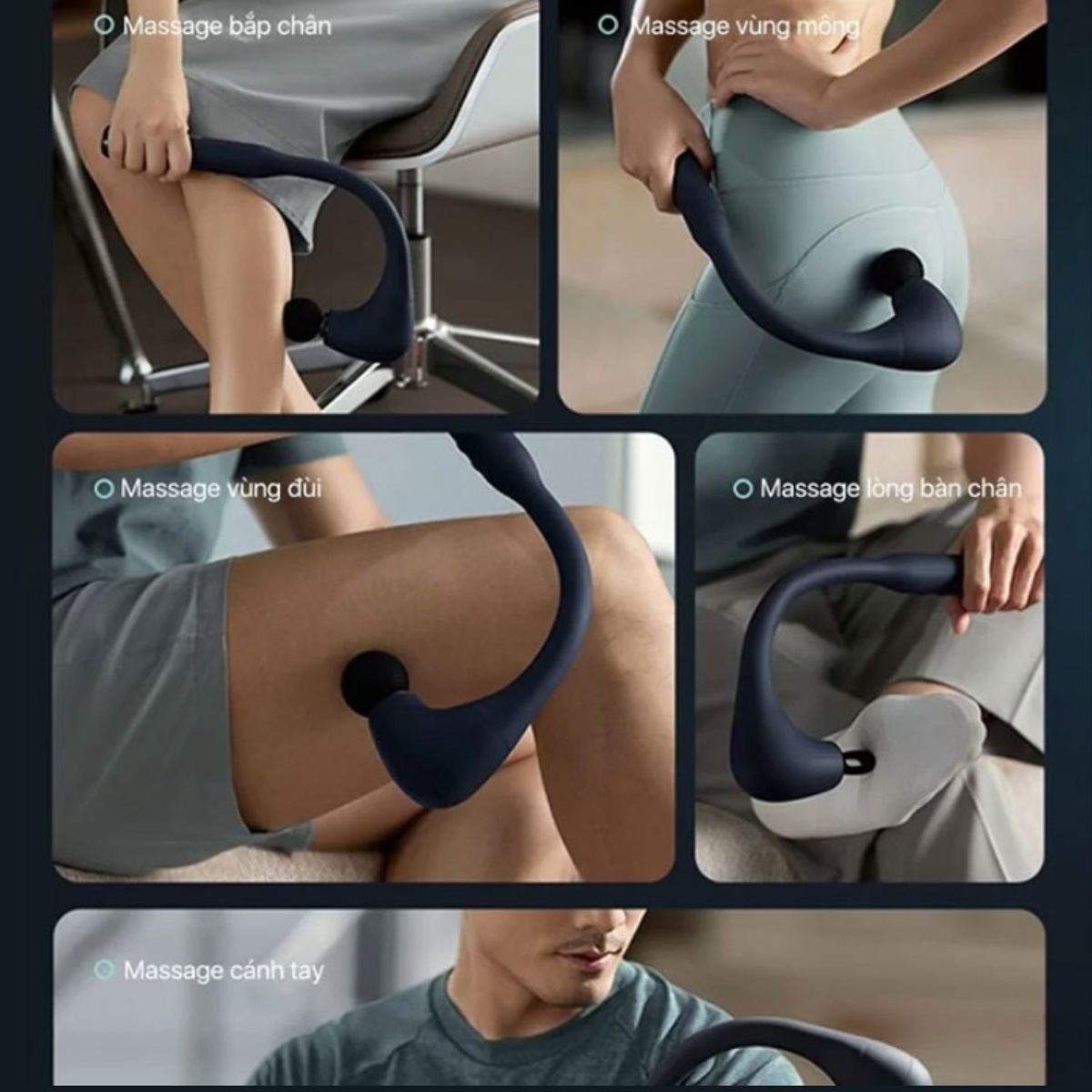 Máy massage cầm tay PHILIPS PPM7331 - Chính hãng Máy massage cầm tay PHILIPS PPM7331 - Chính hãng - Ảnh 6