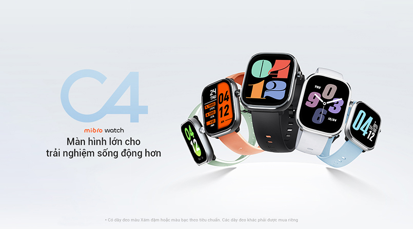 Đồng hồ thông minh Mibro C4 XPAW021 – BH 12 tháng – Chính hãng Đồng hồ thông minh Mibro C4