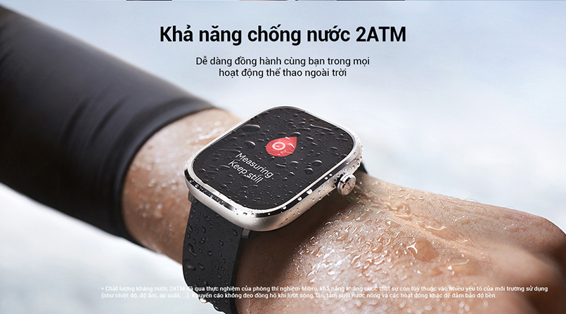 Đồng hồ thông minh Mibro C4 XPAW021 – BH 12 tháng – Chính hãng Đồng hồ thông minh Mibro C4 chống nước 2ATM