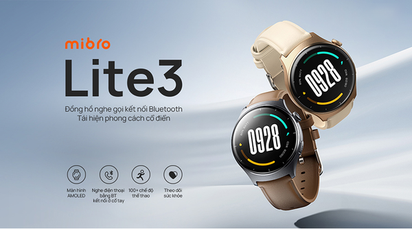 Đồng hồ thông minh Mibro Lite 3 XPAW020 – BH 12 tháng – Chính hãng Đồng hồ thông minh Mibro Lite 3