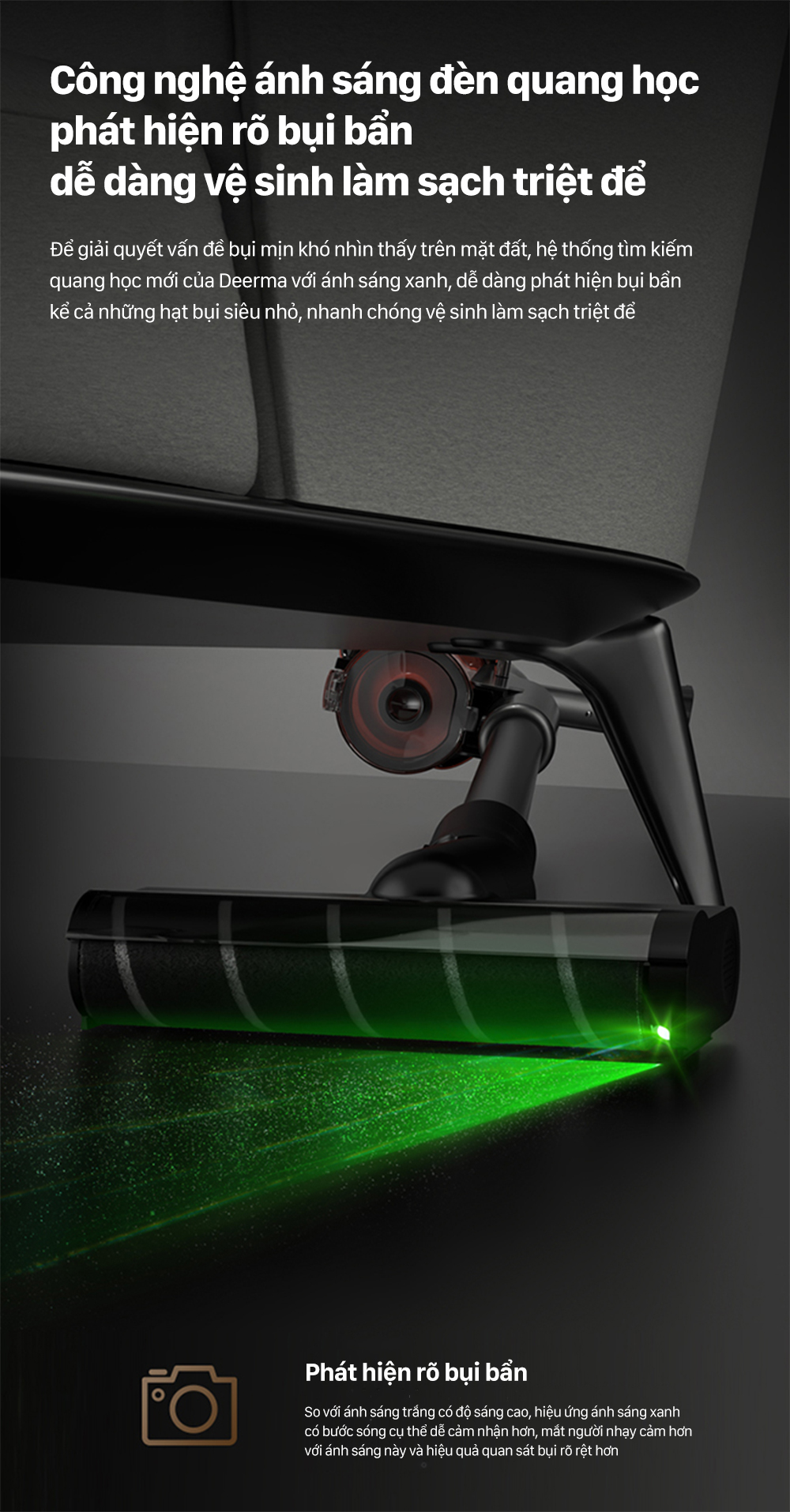 Máy hút bụi cầm tay không dây Deerma T30W - Chính hãng