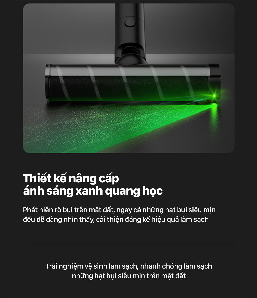 Máy hút bụi cầm tay không dây Deerma T30W - Chính hãng