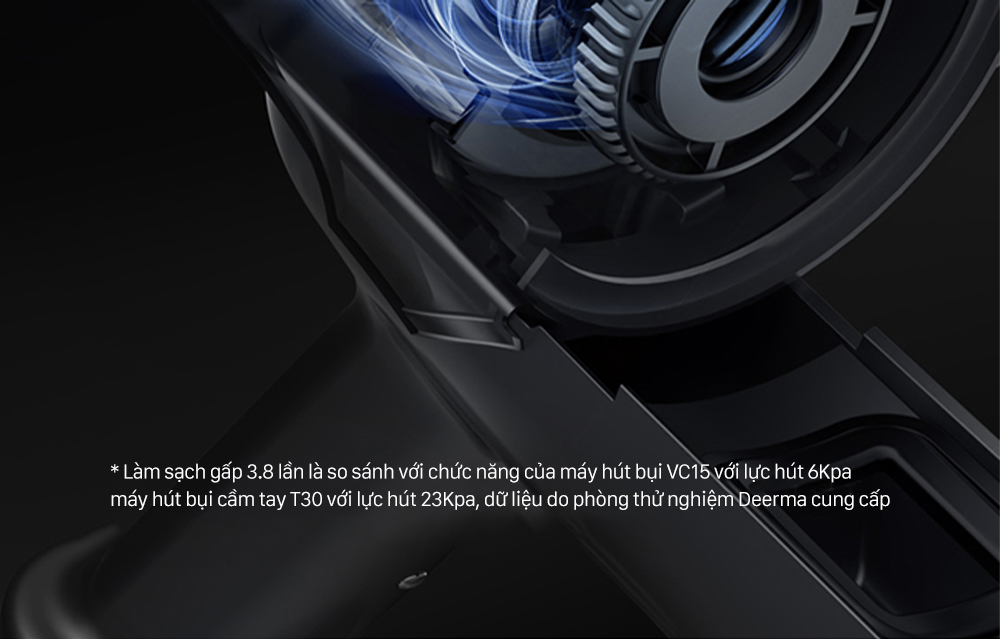 Máy hút bụi cầm tay không dây Deerma T30W - Chính hãng
