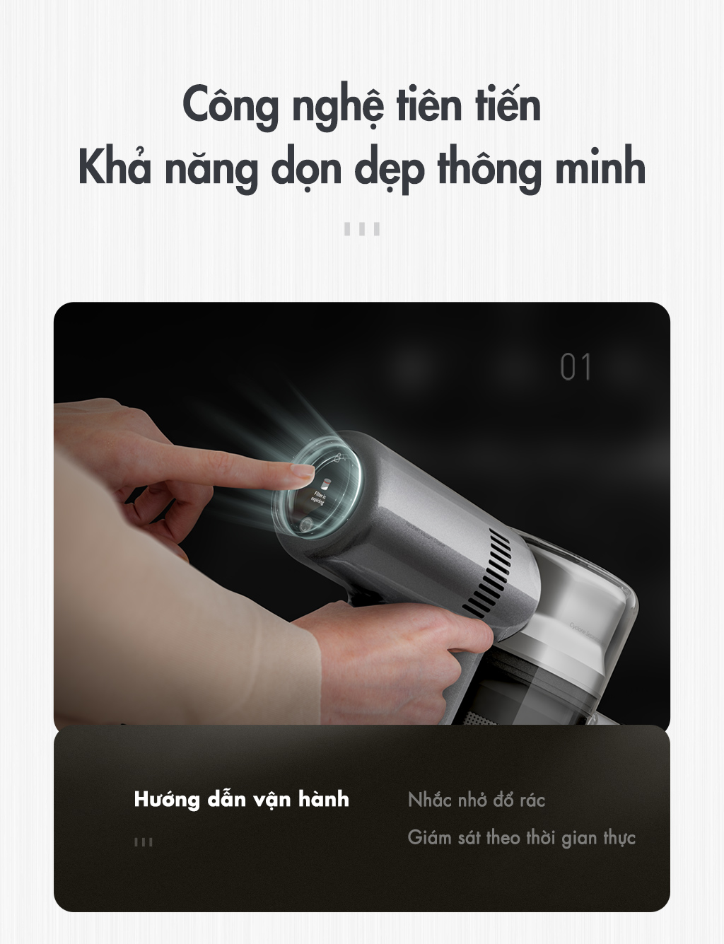 Máy hút bụi cầm tay không dây Dreame V11 SE