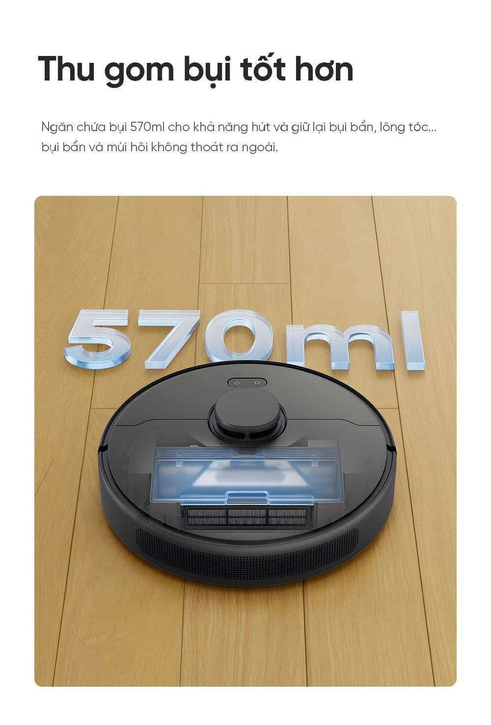 Robot hút bụi lau sàn Dreame D9 Max Gen 2